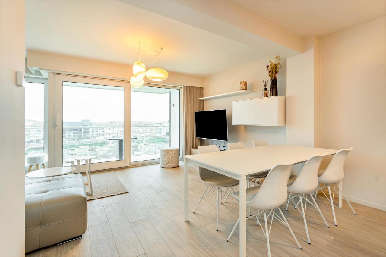 Ruim Appartement Aan De Jachthaven Blankenberge Eksteriør billede